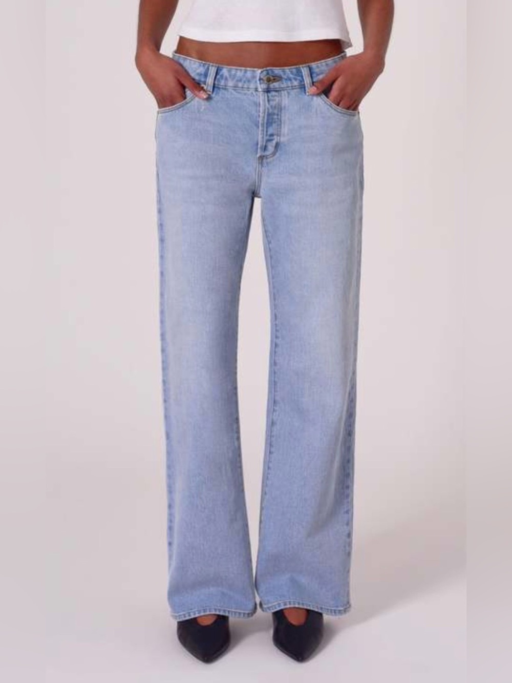 ROLLA’S Denim Heidi Low Rise Relaxed Straight Jeans Size 29